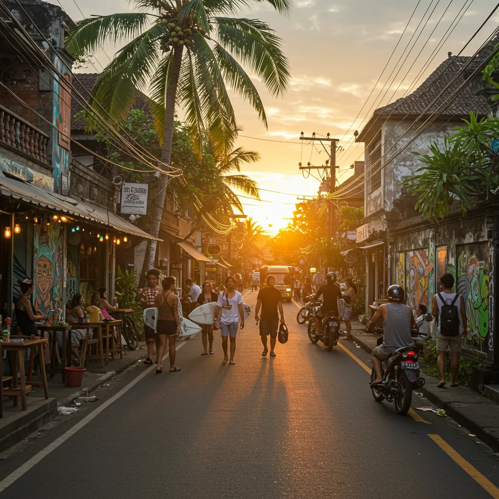 How to Take the Best Photos on Canggu Main Street?