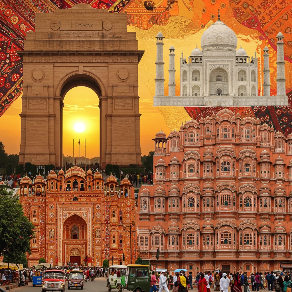 Must-See Highlights in New Delhi, Agra, and Jaipur
