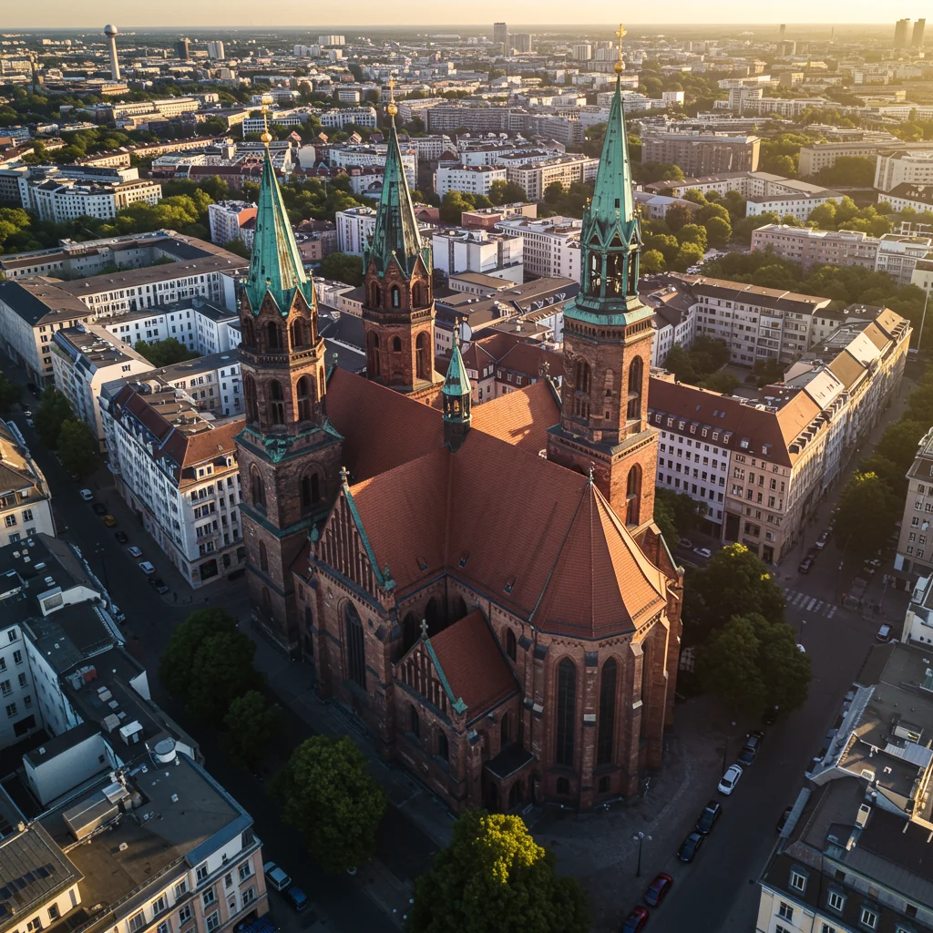 Overview of St. Anne's Church (Annakirche)