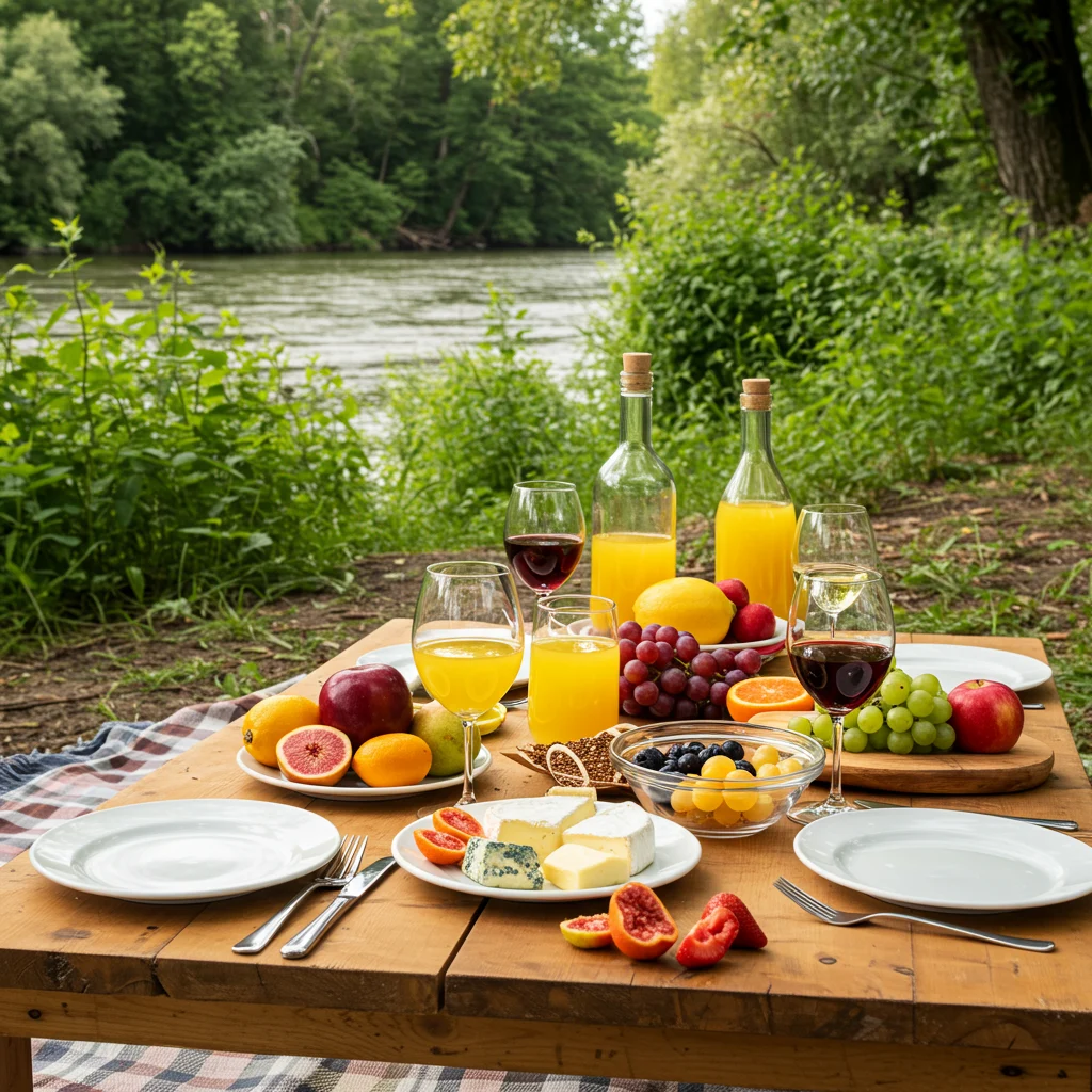 What Food and Drinks Can You Enjoy on the River?