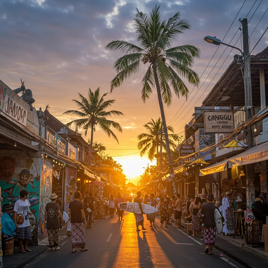What Makes Canggu Main Street Unique?
