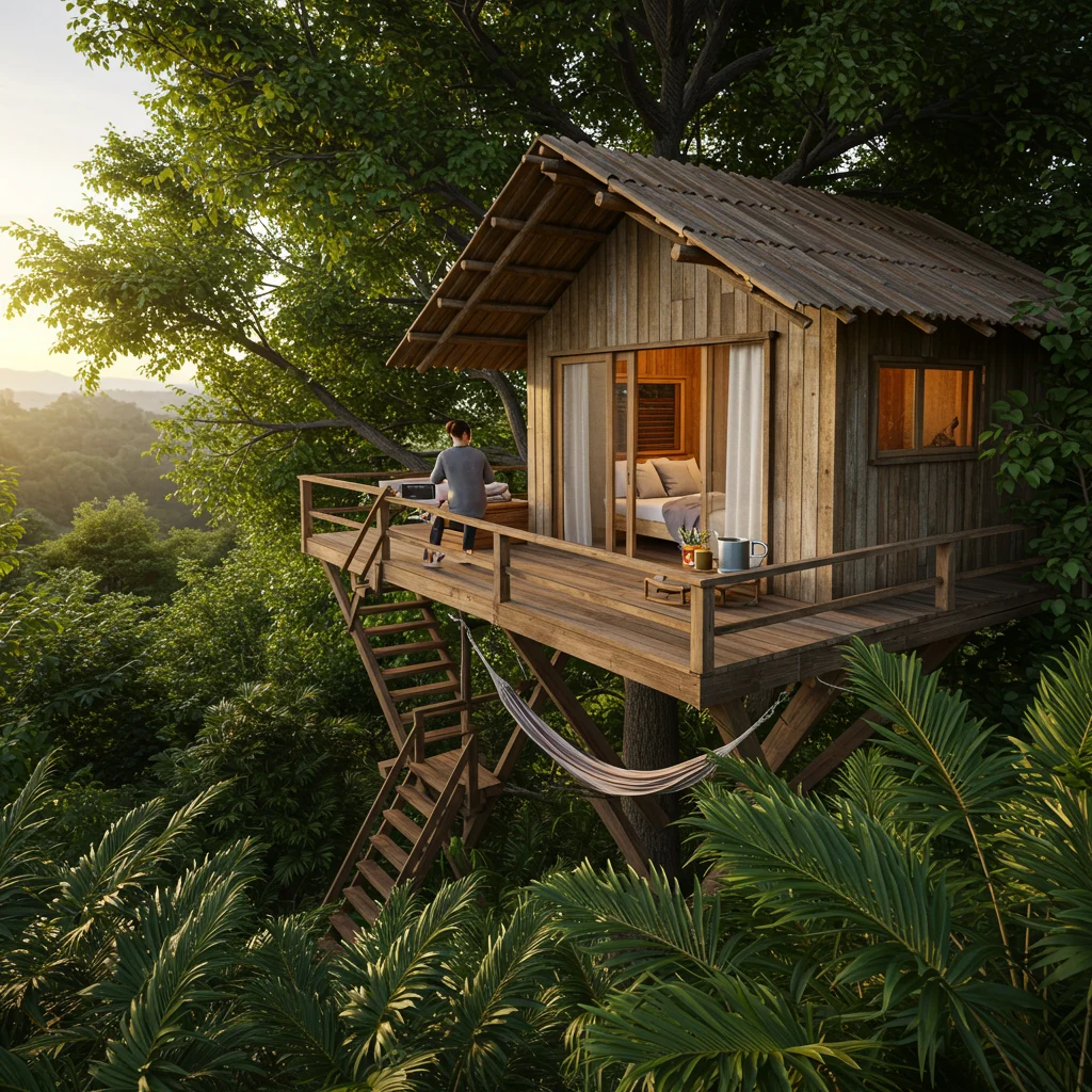 What to Expect During Your Treehouse Stay