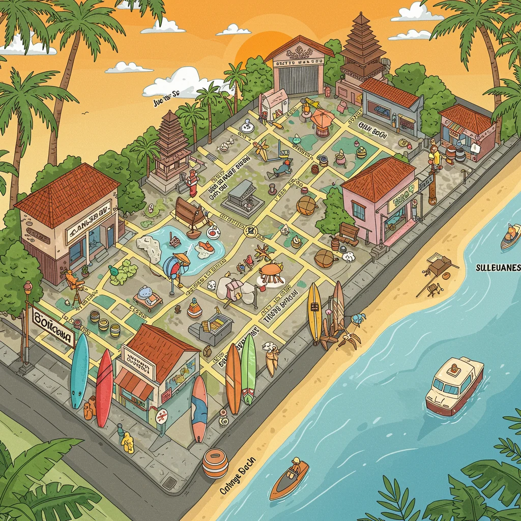 Where Exactly Is Canggu Main Street Located?
