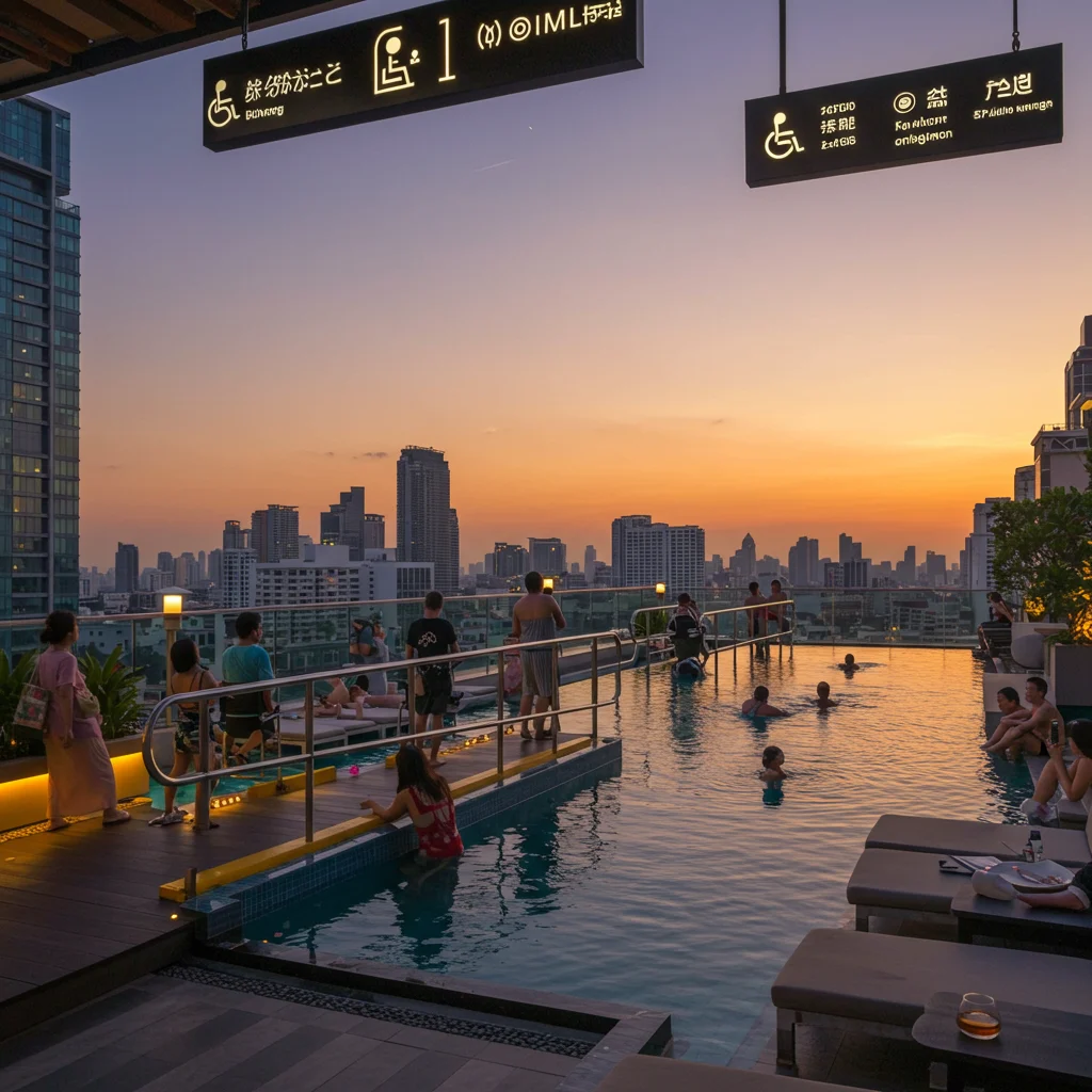 Accessibility: Are Rooftop Pools in Bangkok Inclusive?