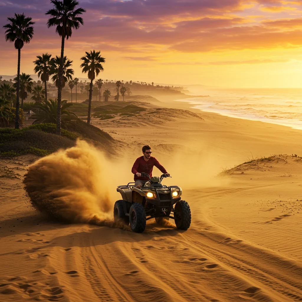 ATV Tour Route: From Desert Trails to Beachfront