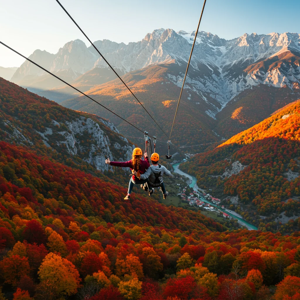 Best Time of Year to Go Ziplining in Albania