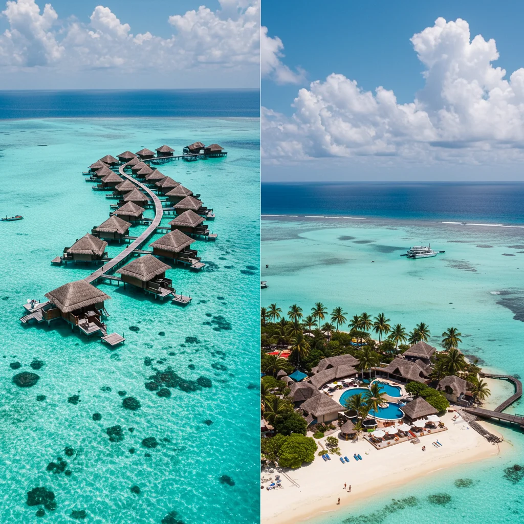 Comparing the Turkish Maldives to the Real Maldives