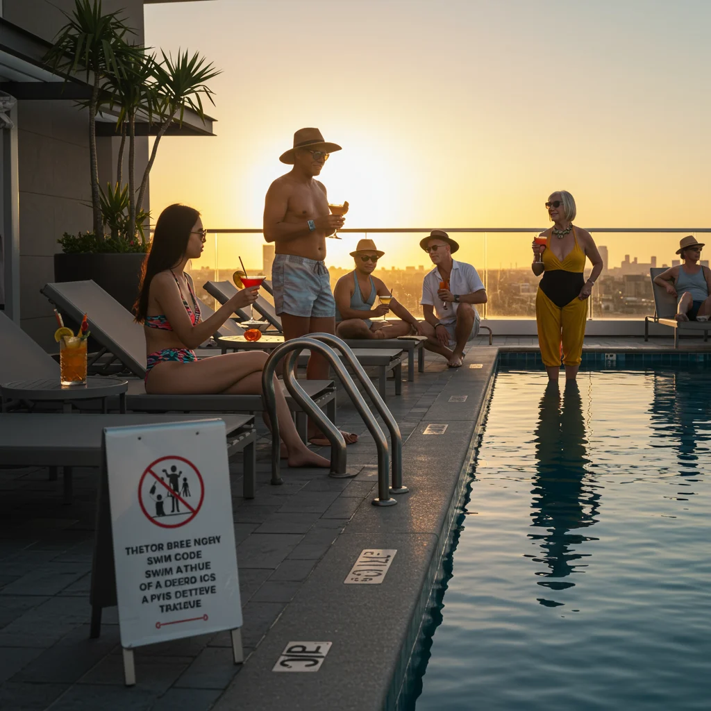 Etiquette and Dress Code for Rooftop Pools