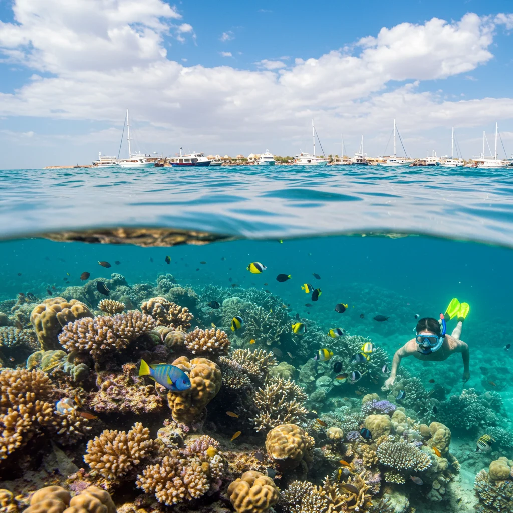 Exploring the Red Sea from Marina Hurghada