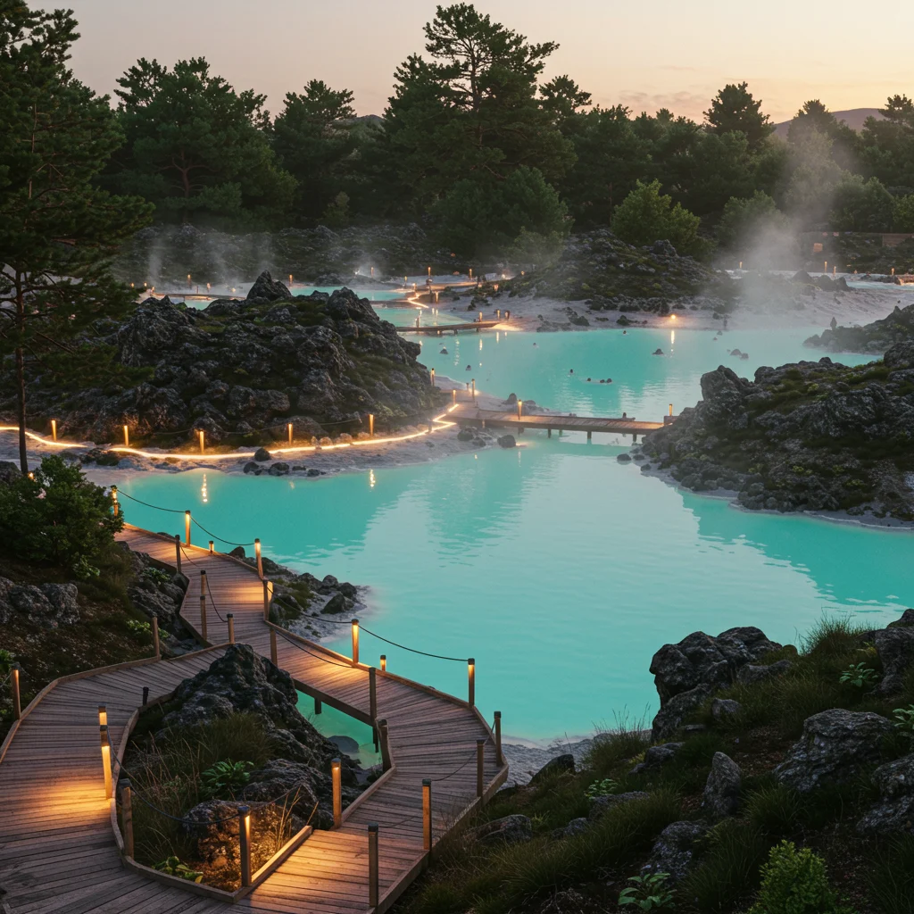 How Does Sky Lagoon’s Design Combine Nature and Luxury?