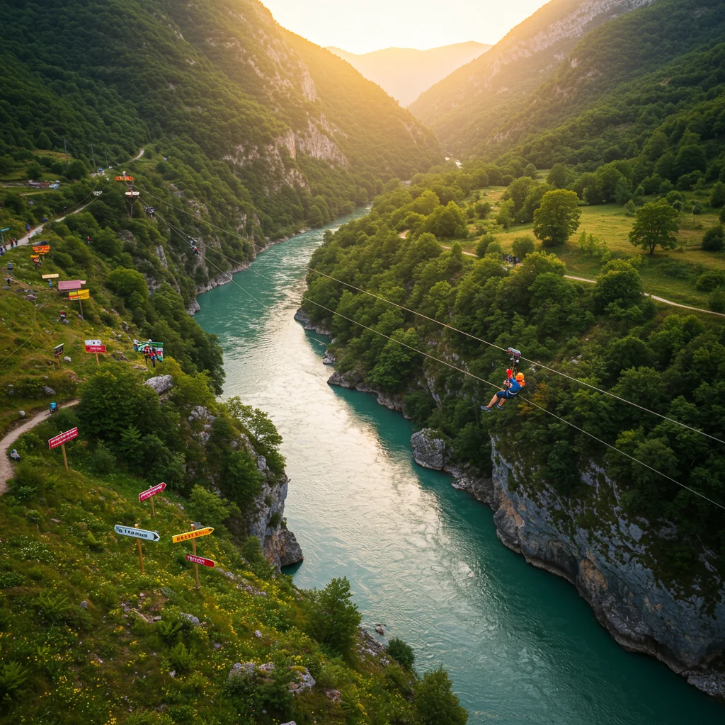 How to Get to Albania’s Ziplining Hotspots