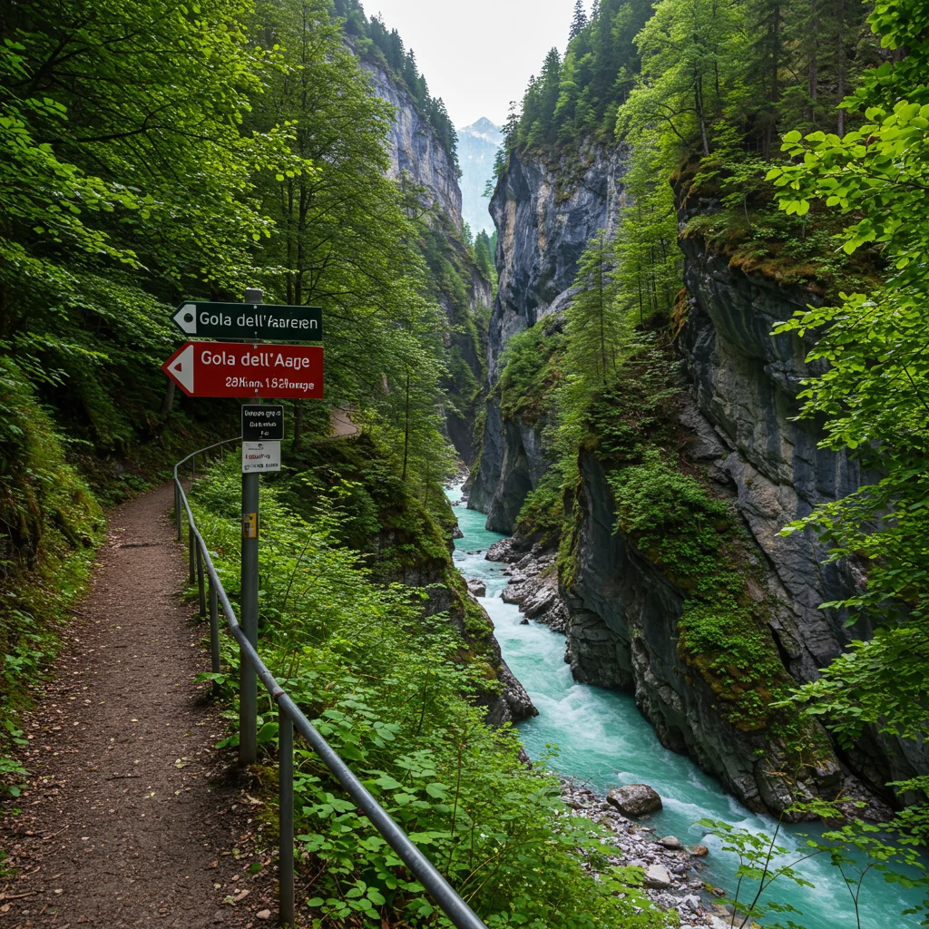 How to Get to Gola dell’Aare Gorge