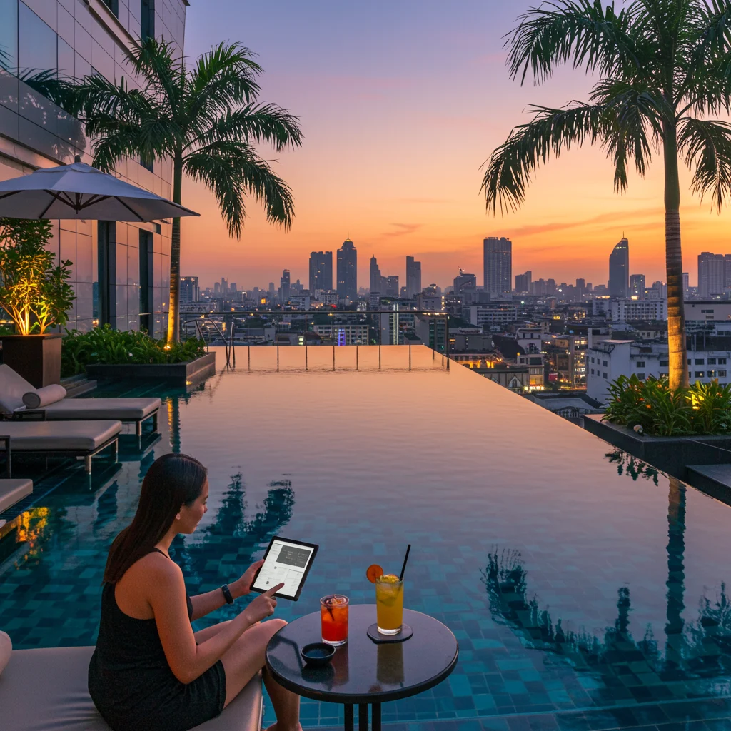 How to Select the Perfect Rooftop Pool Hotel in Bangkok?