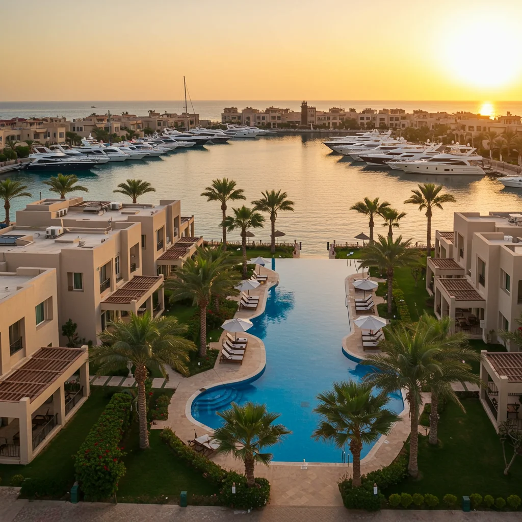Luxury Accommodations at Marina Hurghada