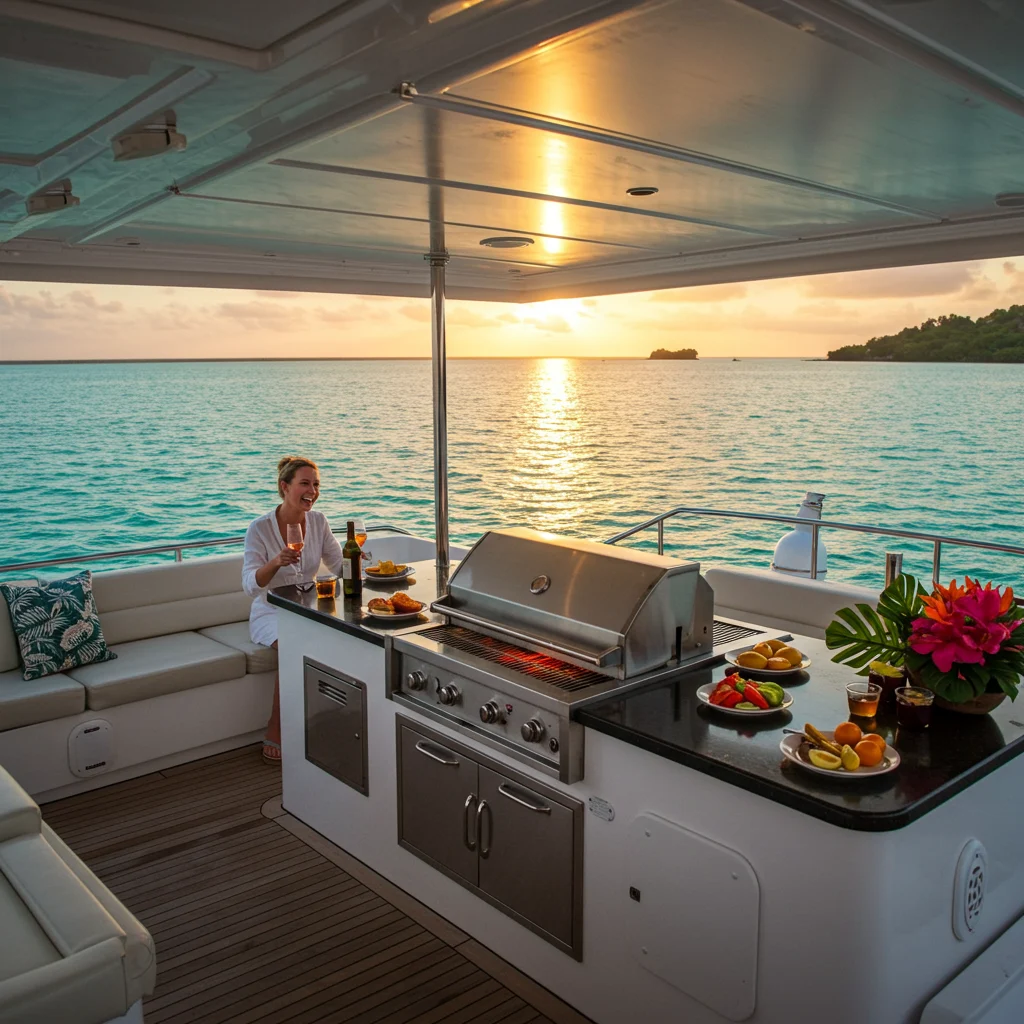 Optional BBQ Experience on Board