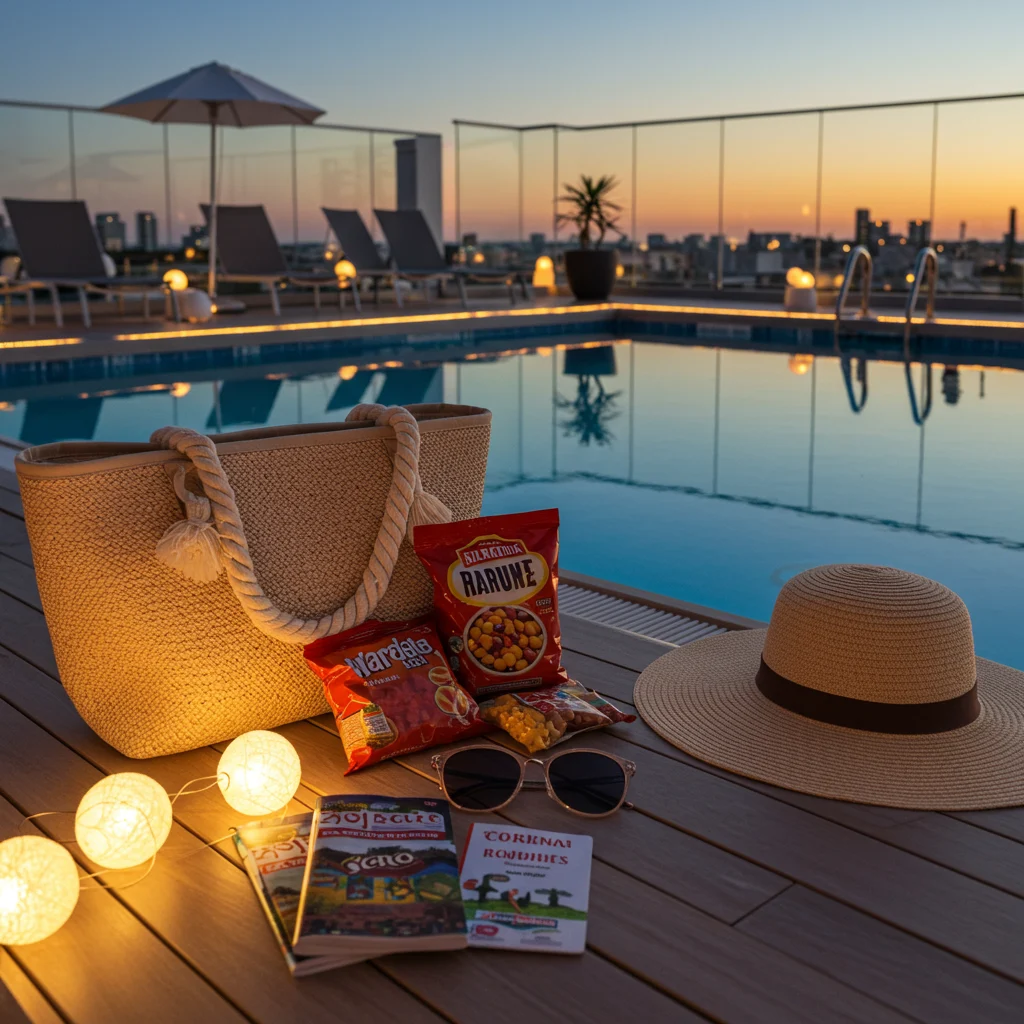 Packing and Preparation Tips for Rooftop Pool Stays