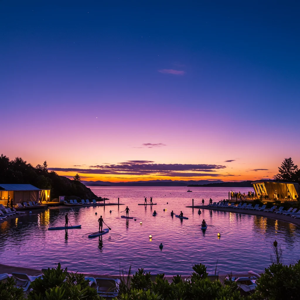 Sky Lagoon in Summer: Midnight Sun and Outdoor Enjoyment