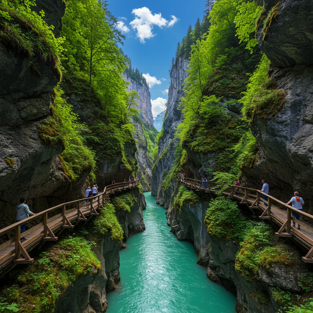 Sustainable Tourism at the Aare Gorge