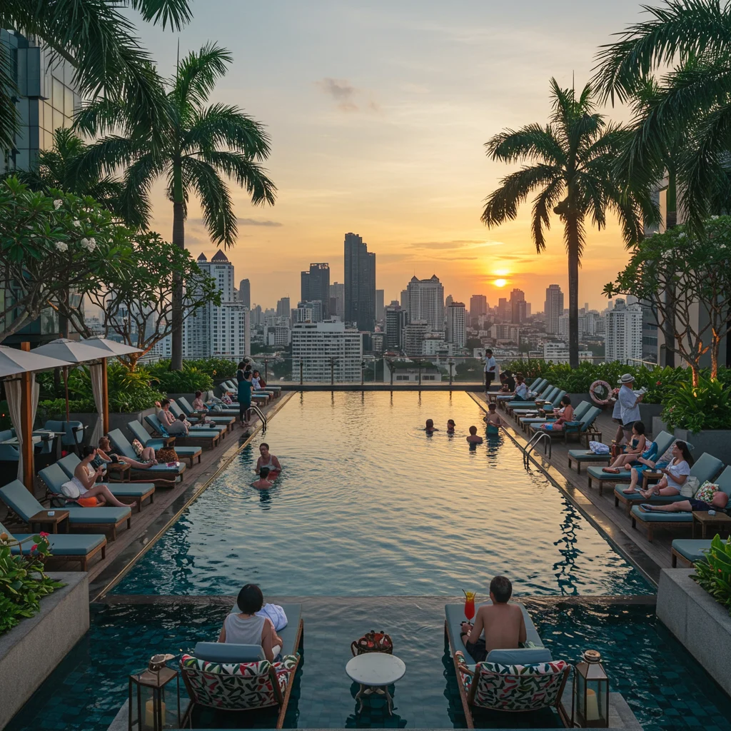 Unique Rooftop Pool Experiences in Bangkok