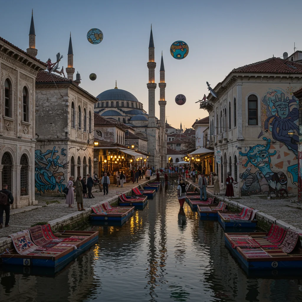 Unreal Experiences in Albanian Cities