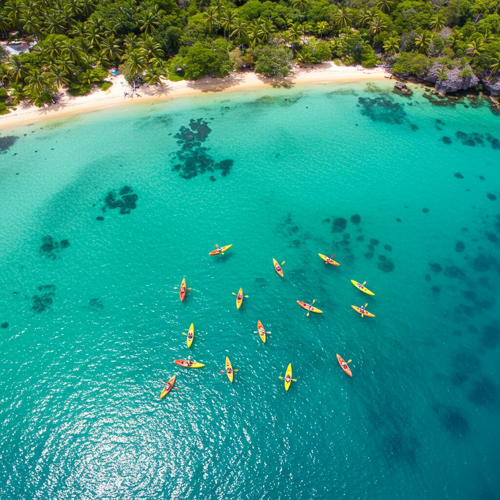 Using Drones for Aerial Kayak Photos