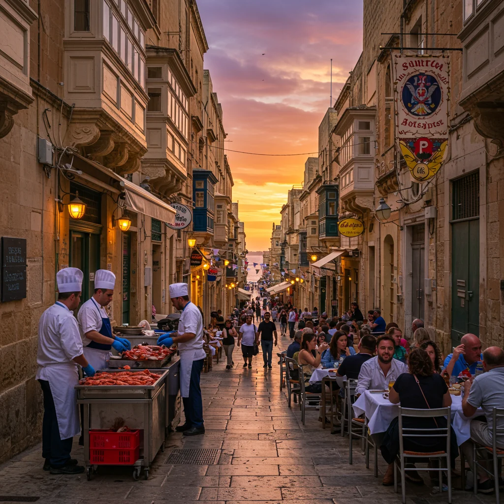 Valletta’s Culinary Scene: Where to Eat and Drink