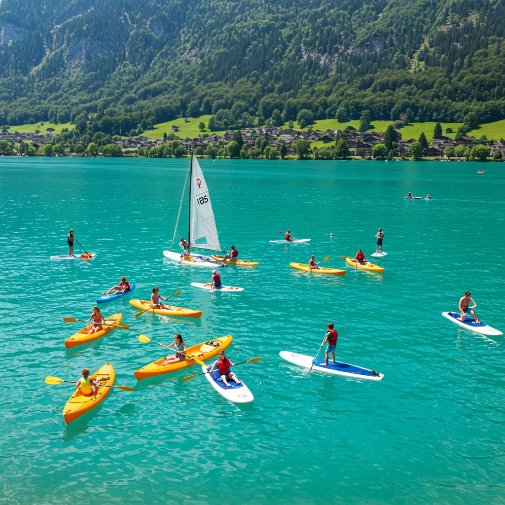 Water-Based Activities on Lake Thun and Lake Brienz