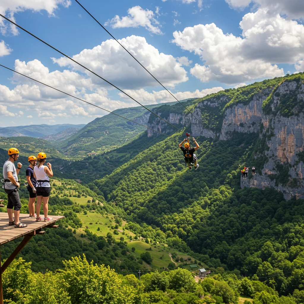 What Is the Average Cost of Ziplining in Albania?