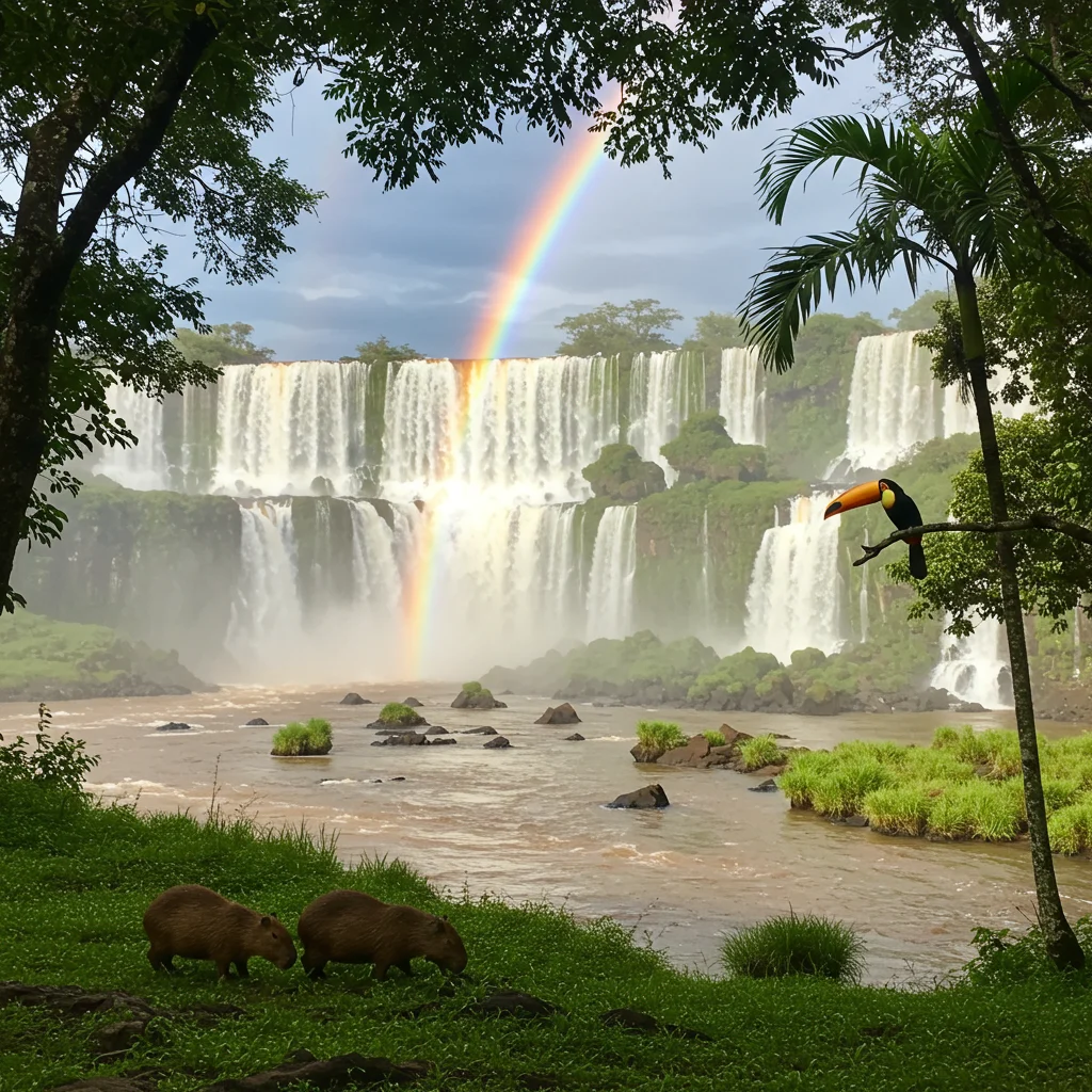 Where Is Iguazu Falls Located?