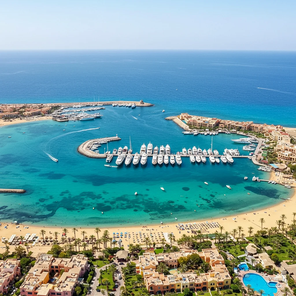 Where Is Marina Hurghada Located?