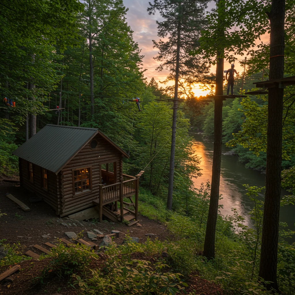 Where to Stay Near Major Ziplining Locations?