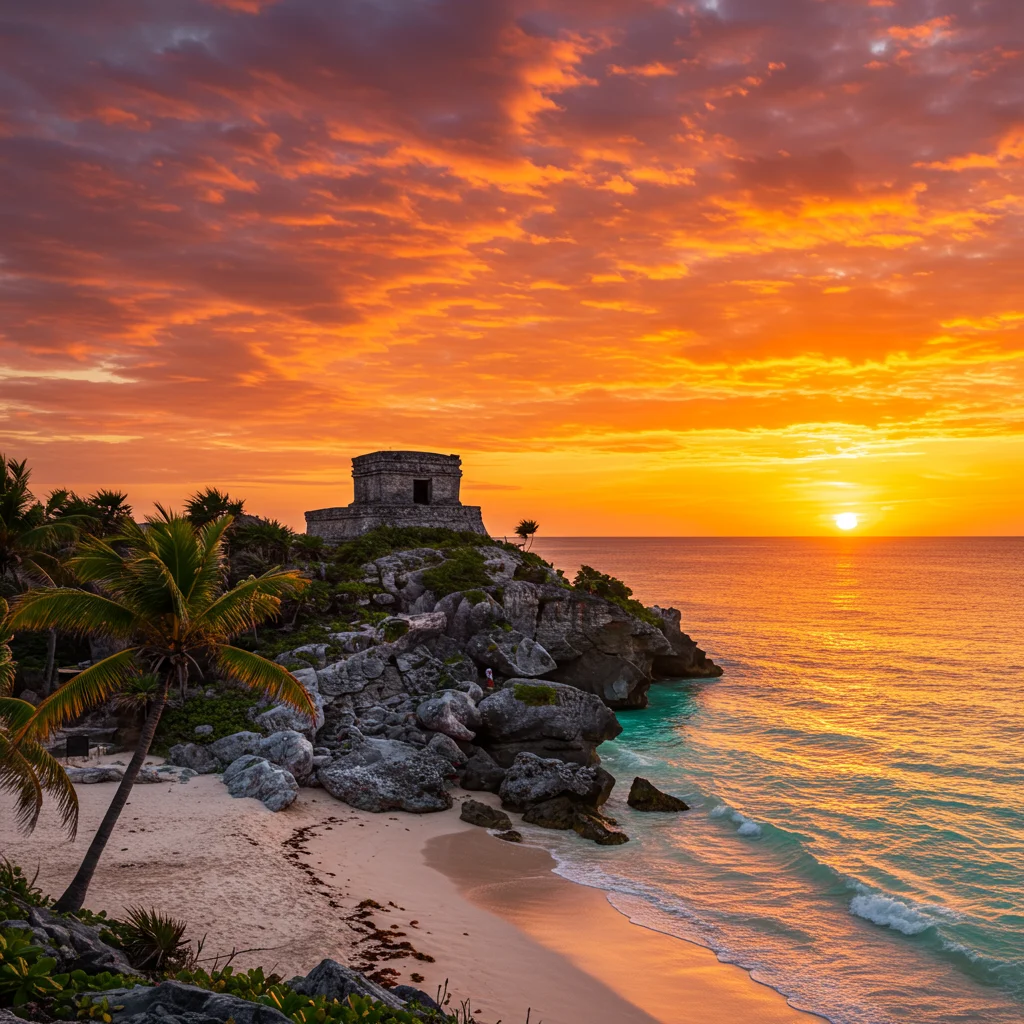 6. Tulum: Ruinas y Playas de Ensueño