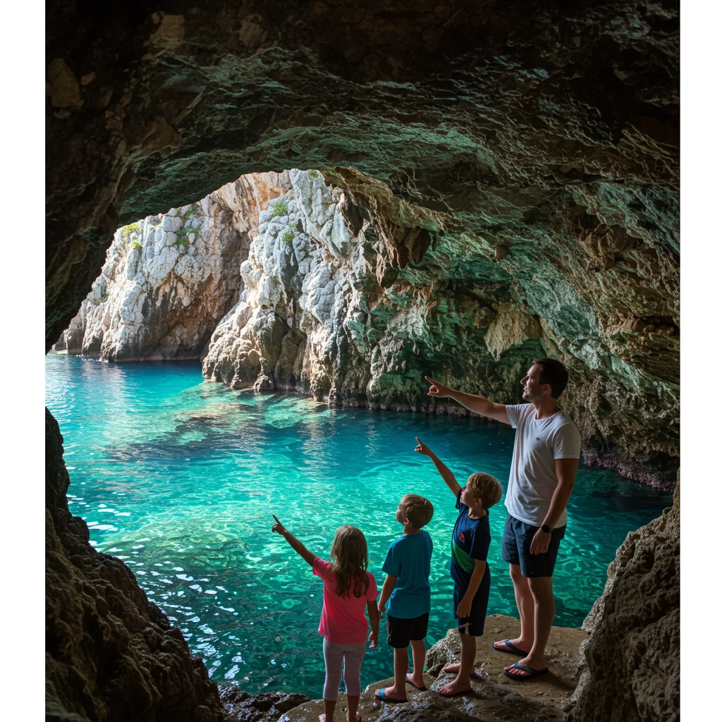 Blue Cave Dubrovnik for Families: What to Know
