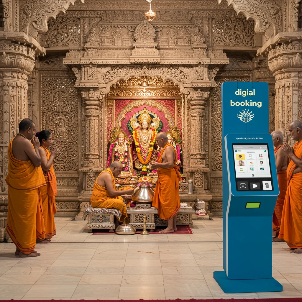 Booking Procedures for Puja and Seva