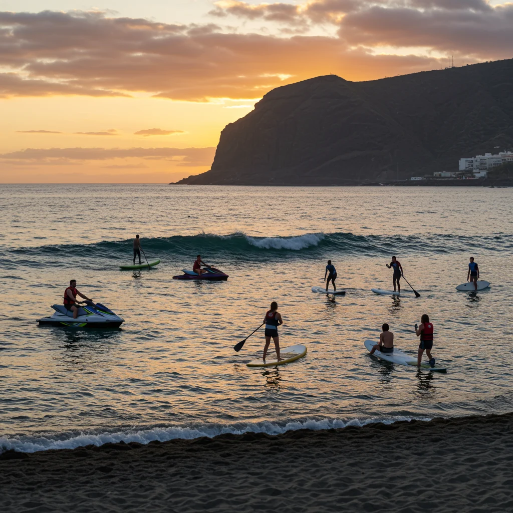 Combining Jet Skiing with Other Activities in Tenerife