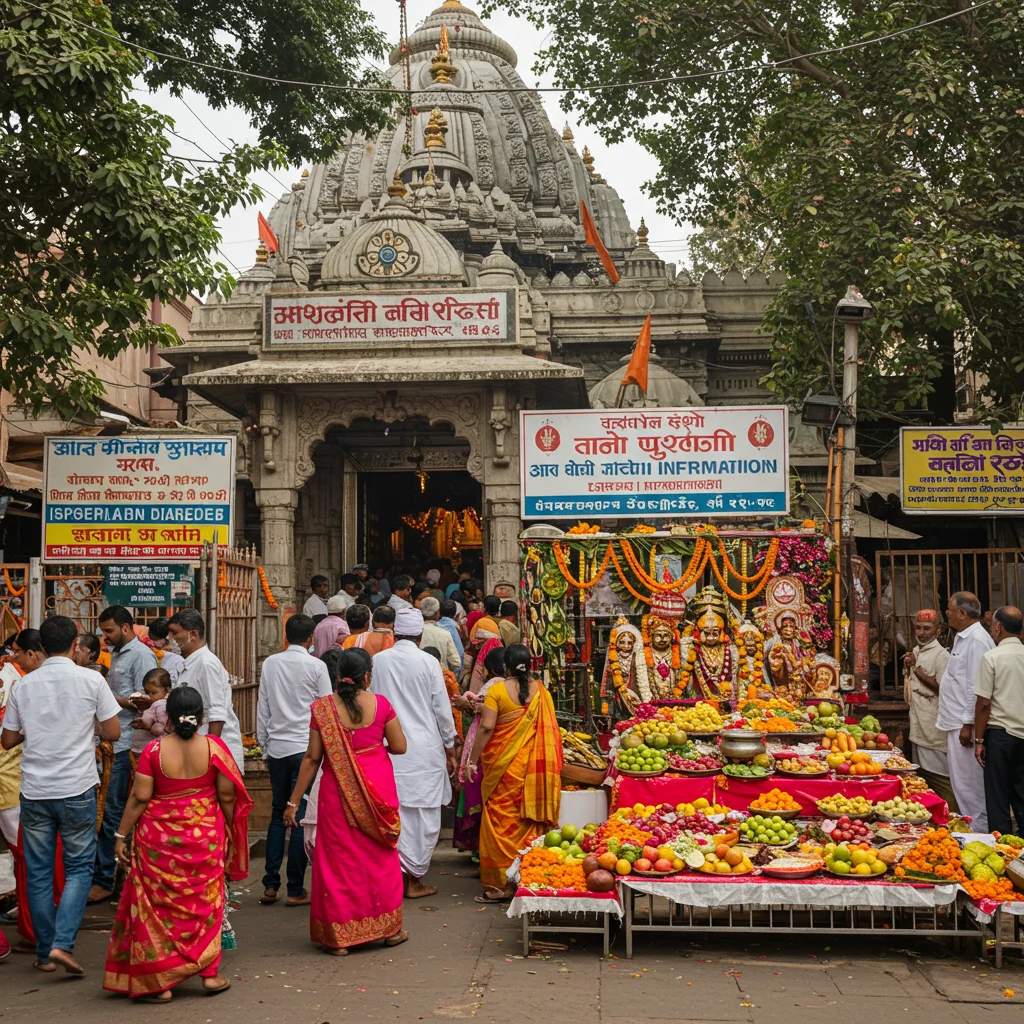 Darshan Information at Babulnath Temple