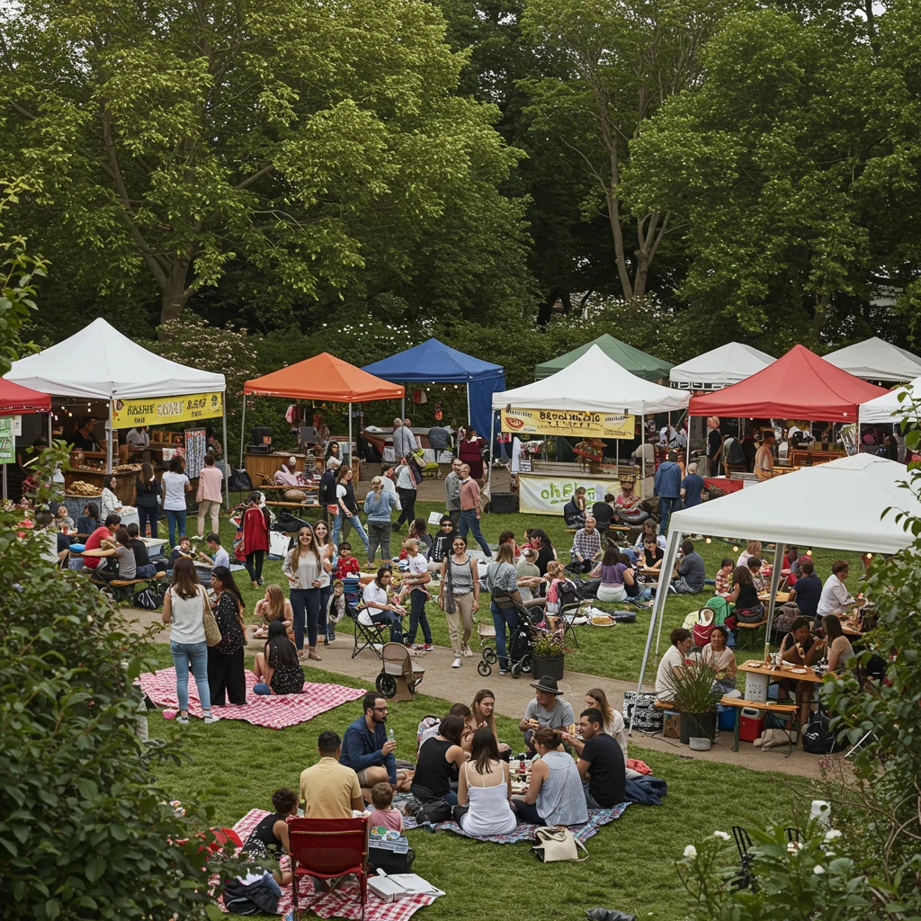 Dining and Food Facilities Around the Park