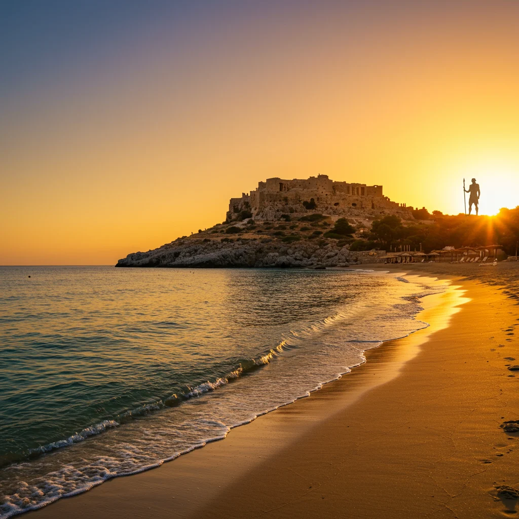 History and Legends of Tsambika Beach