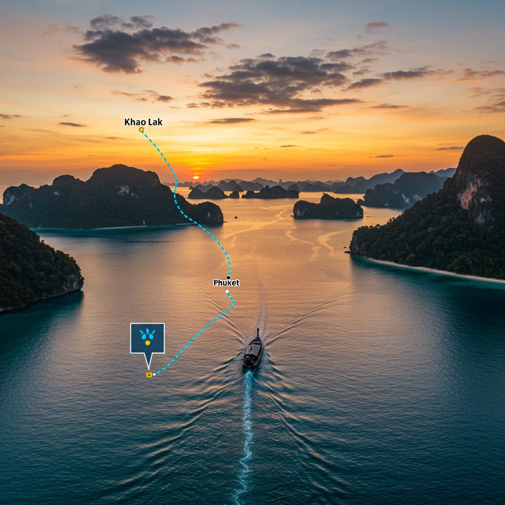 How to Get from Khao Lak to Phuket by Boat or Ferry