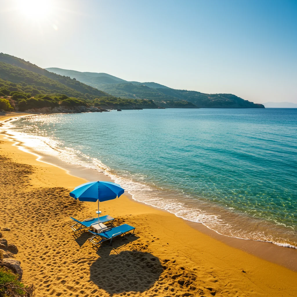Introduction to Tsambika Beach: Rhodes’ Hidden Treasure