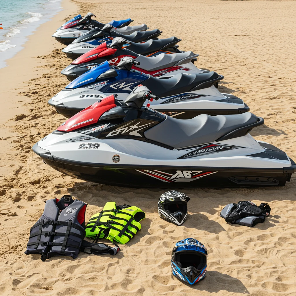 Jet Ski Models and Equipment