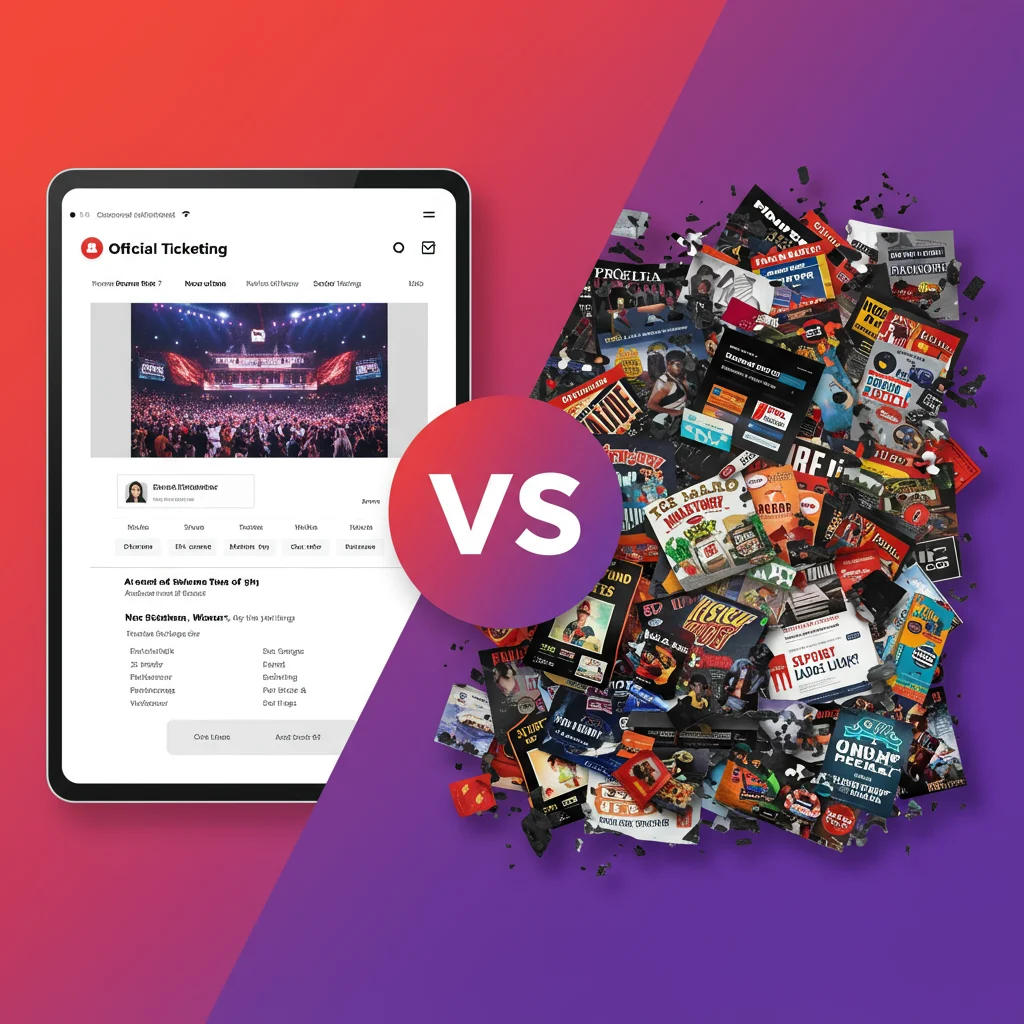 Official Ticketing Websites vs. Third-Party Platforms