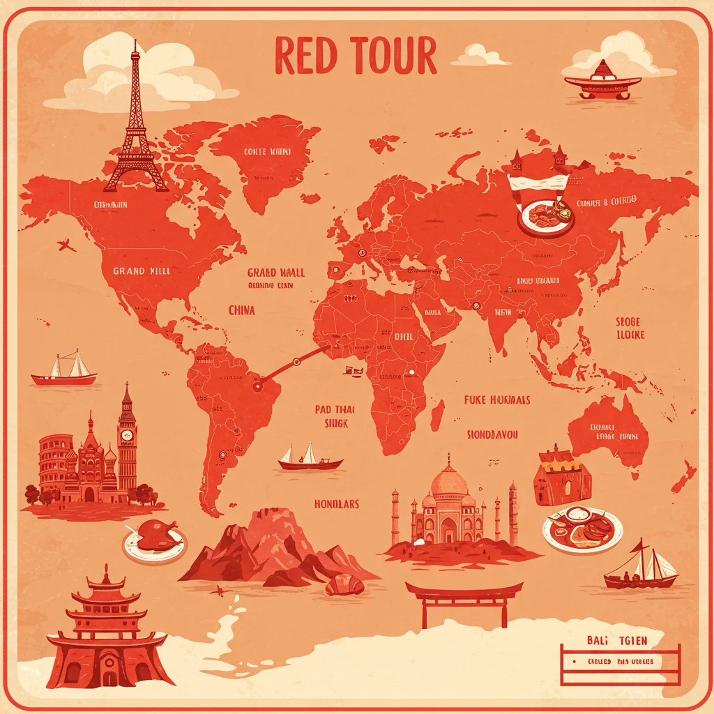 Red Tour Itinerary: Key Stops and Highlights