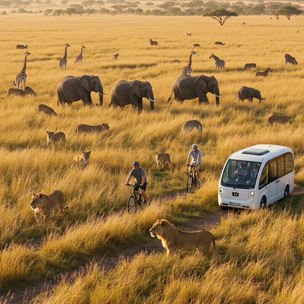 Safari and Transportation Options Inside the Park