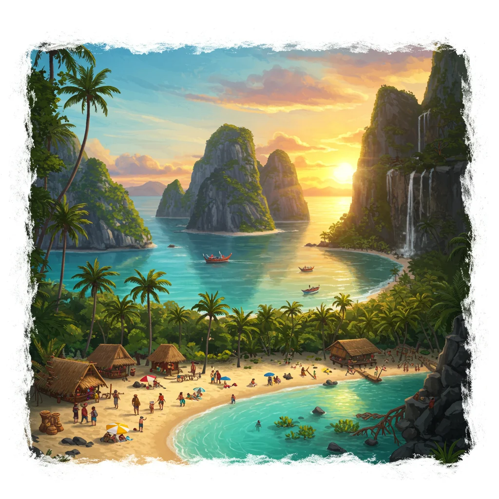 Sample 4 Island Tour Itinerary
