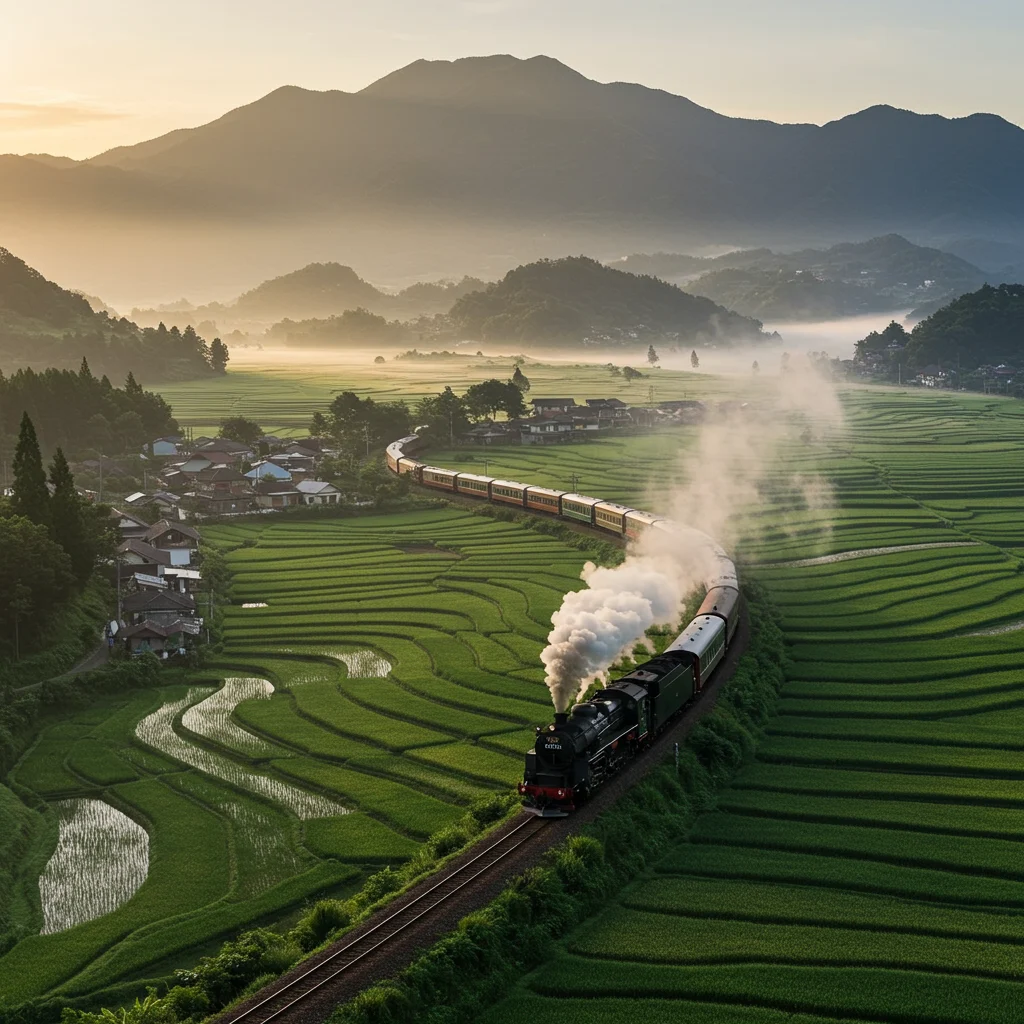 Scenic Highlights Along the Hanoi to Sapa Train Route