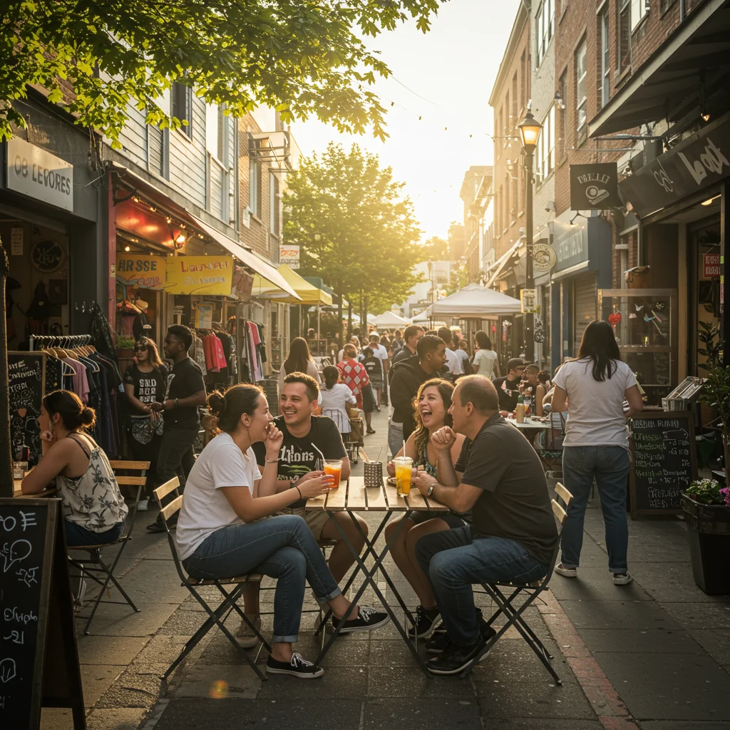 Shopping and Entertainment Hotspots for Friends