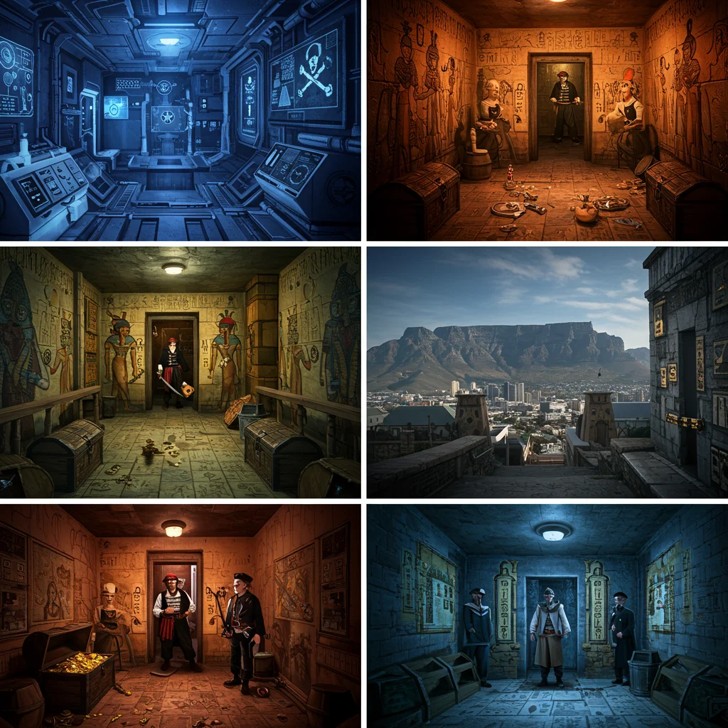 Types of Escape Rooms Available in Cape Town