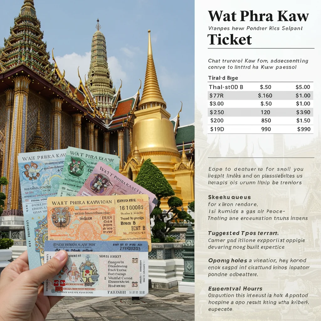 Understanding Wat Phra Kaew Tickets