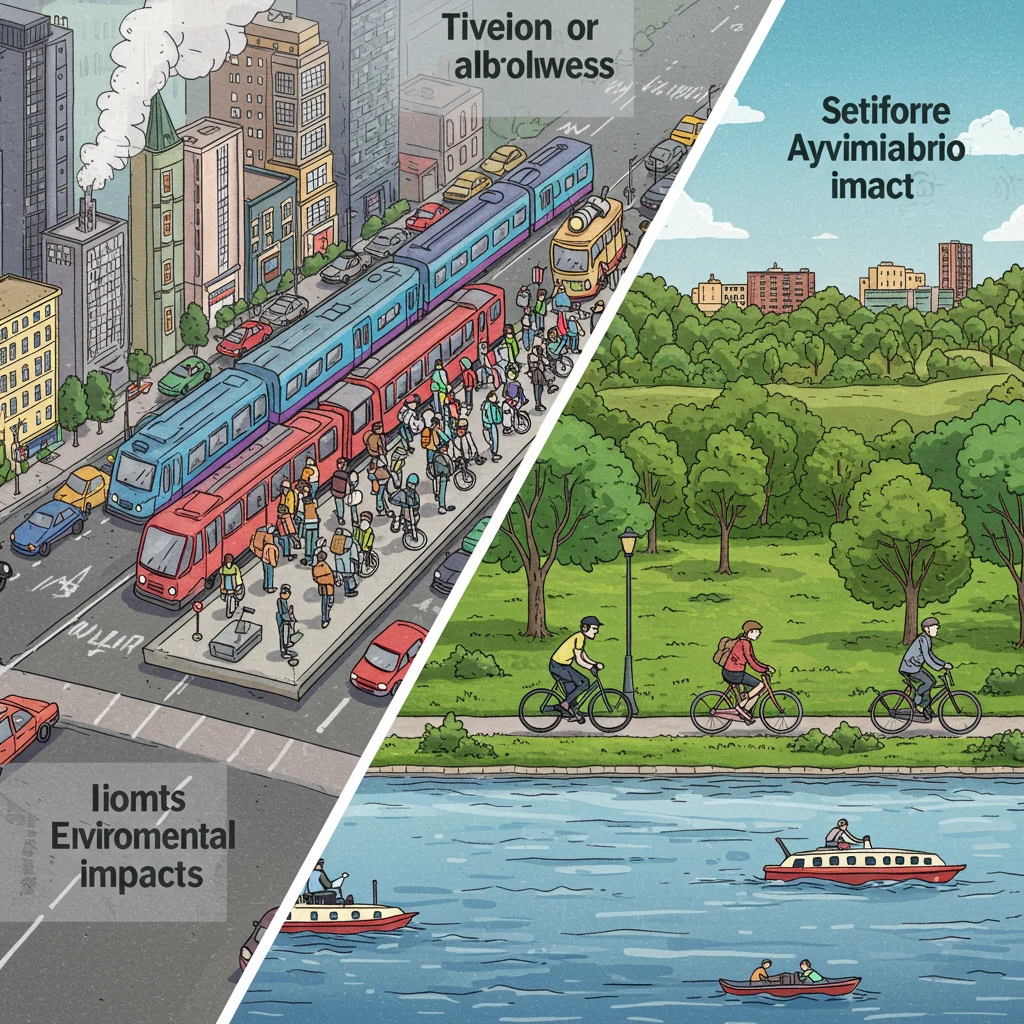 What Are the Environmental Impacts of Each Transport Option?